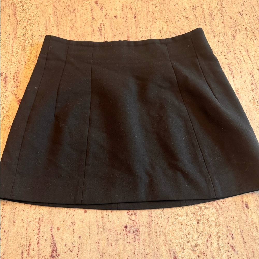 Zara Black Mini Skirt